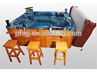 Factory direct sale cheap whirlpool bathtub, high quality outdoor spa jet whirlpool bathtub with tv