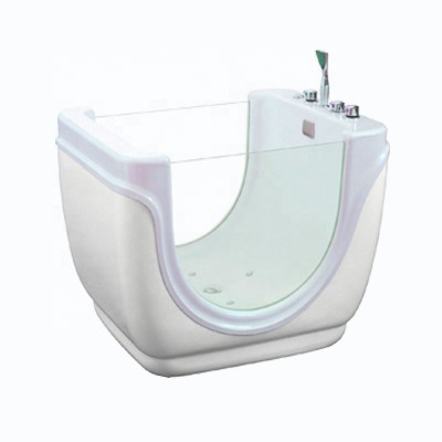 1 person multi-function massage acrylic bathtub whirlpool for baby spa