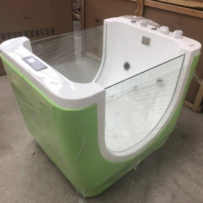 Angelworld Portable Hydrotherapy New Born Acrylic Baby Spa Bathtub