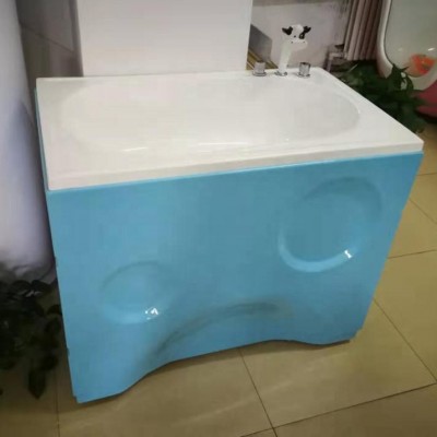 Small Size Freestanding Acrylic Baby Bathing Hot Tub