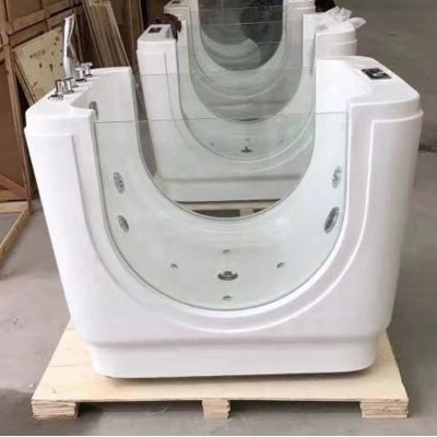 China Acrylic Thermostatic Infant Bathtub Massage Baby Spa Bathtub